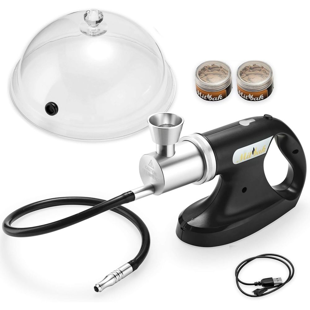 Portable Smoking Kit with Dome - Smoking Gun Kit 리뷰 및 가격