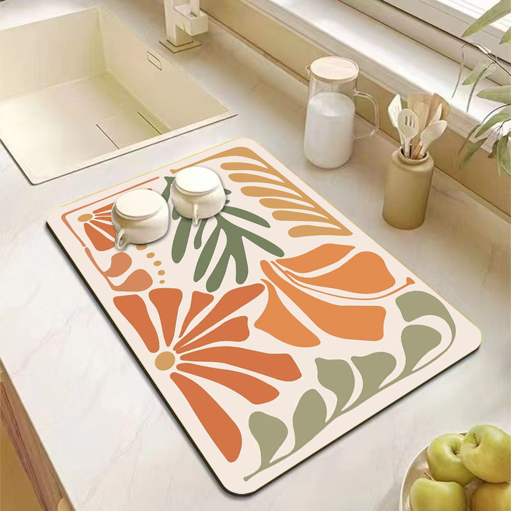Kitchen Accessories Absorbent  - Bar Mat Rubber 리뷰 및 가격