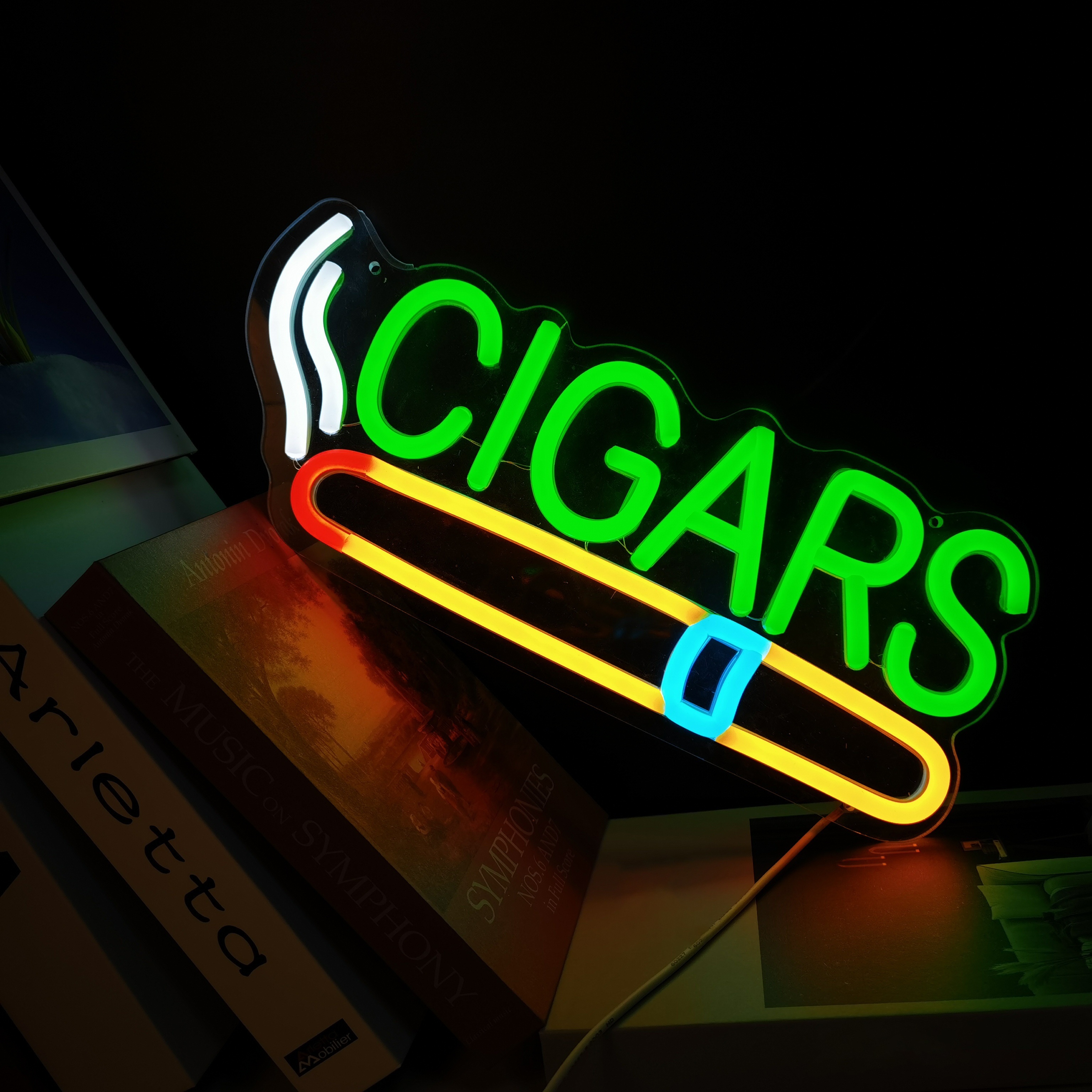 Cigar Shop Neon Sign, For Home - Home Bar Lounge 리뷰 및 가격
