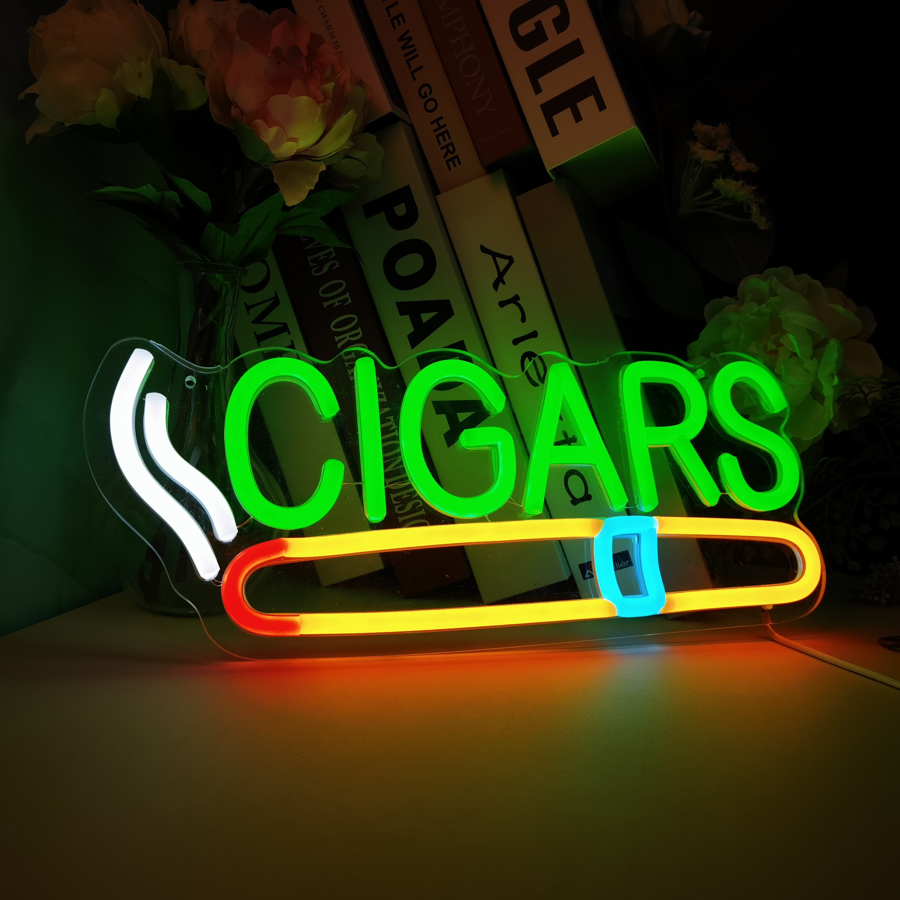 Cigar Shop Neon Sign, For Home - Home Bar Lounge 리뷰 및 가격