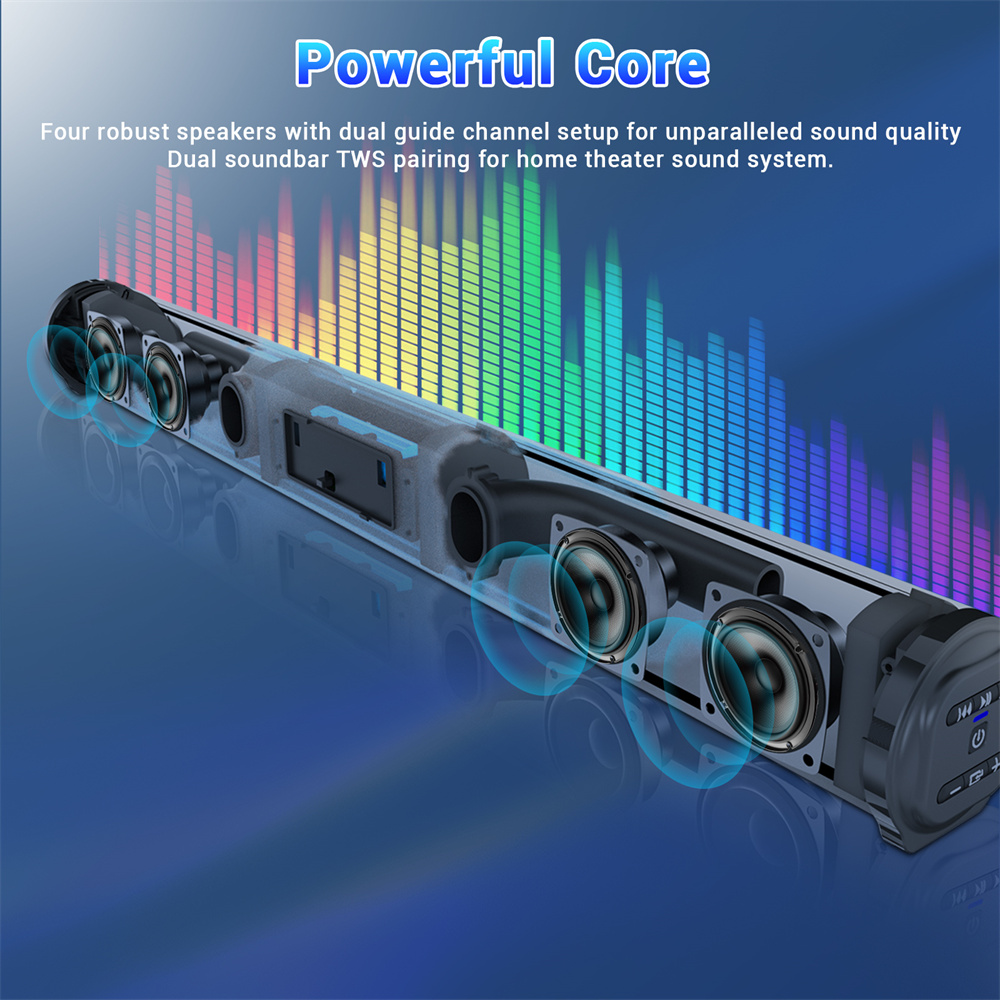 Sound Bar TV Sound System Blue - Home Bar And Theater 리뷰 및 가격
