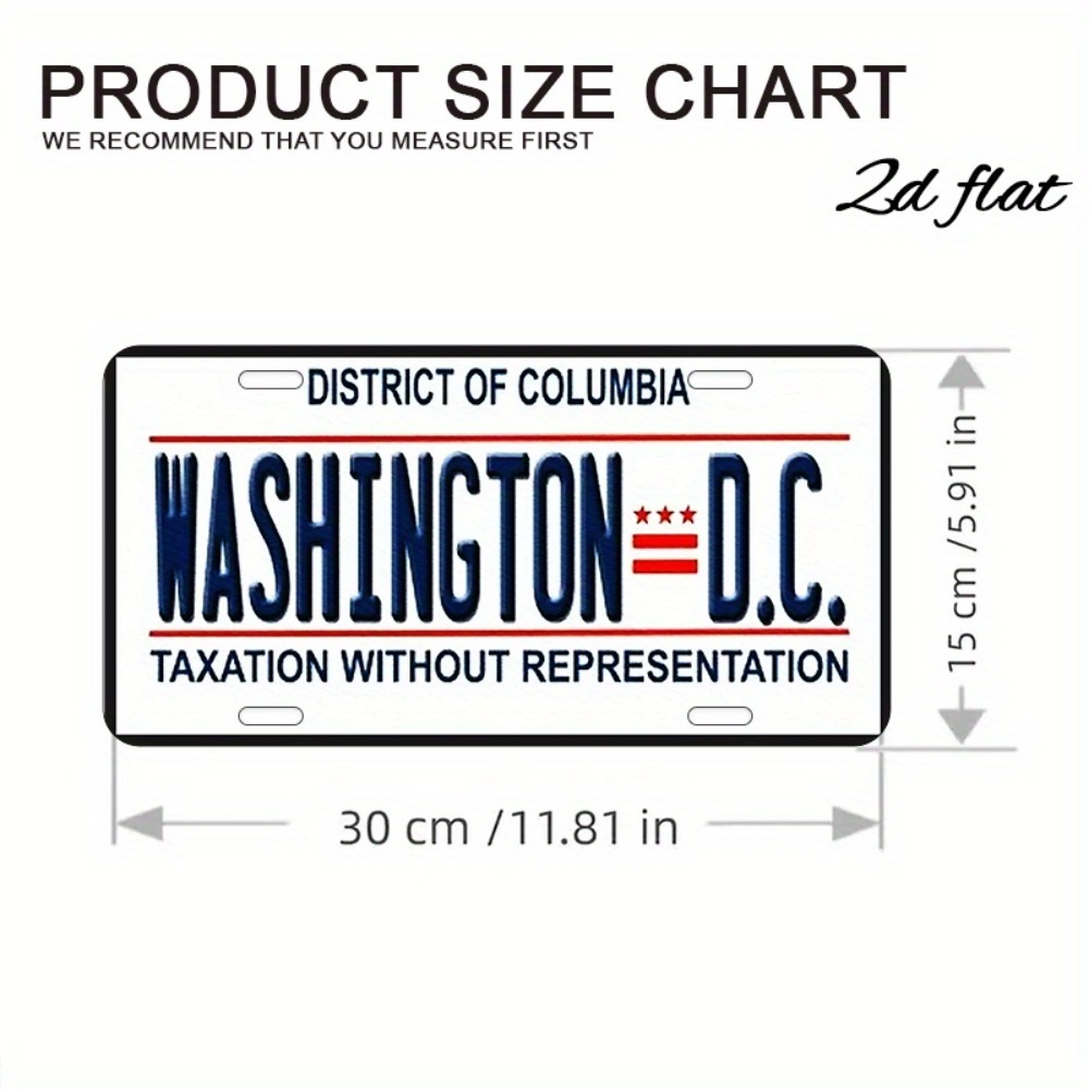 [2D Flat] 1pc Washington D.C.  - Home Bar Signs 리뷰 및 가격