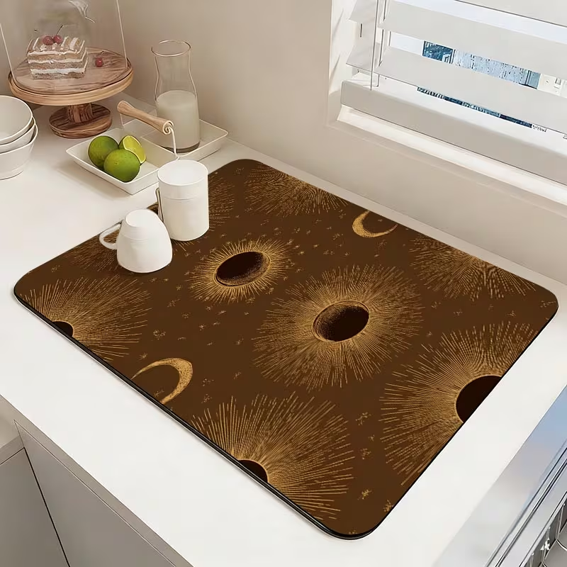 Minimalist Sage Green Abstract - Bar Mat Rubber 리뷰 및 가격