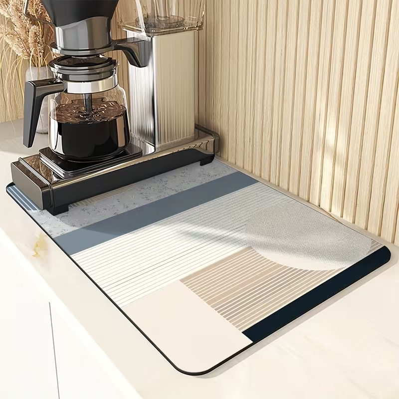 Minimalist Sage Green Abstract - Bar Mat Rubber 리뷰 및 가격