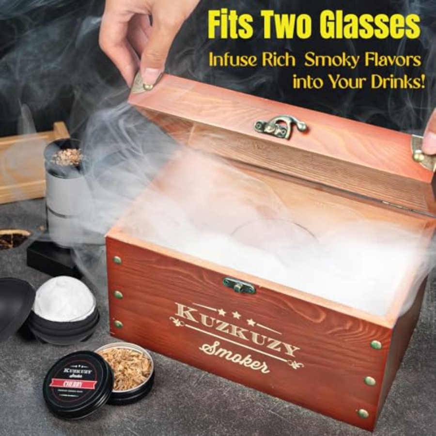 Cocktail Smoker Kit - Whiskey  - Smoking Gun Kit 리뷰 및 가격