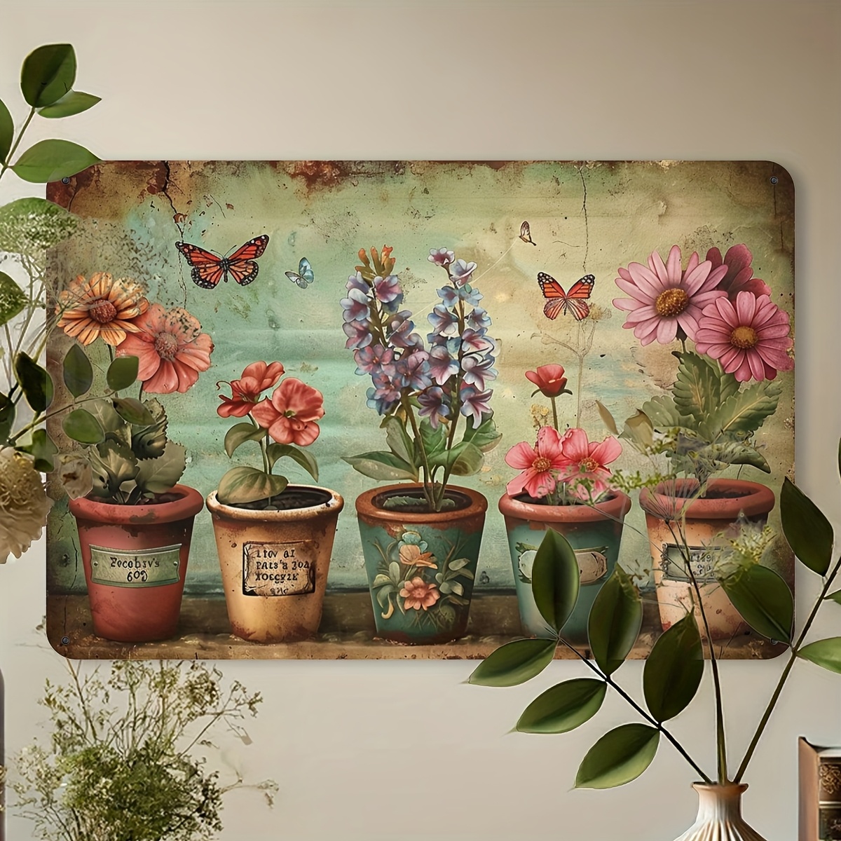 Garden of Life Vintage Metal S - Home Bar Cafe 리뷰 및 가격