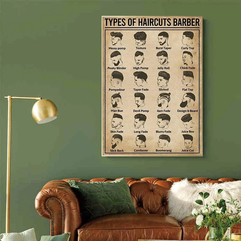 Retro Types Of Haircuts Barber - Home Barbershop 리뷰 및 가격