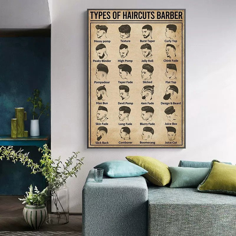 Retro Types Of Haircuts Barber - Home Barbershop 리뷰 및 가격