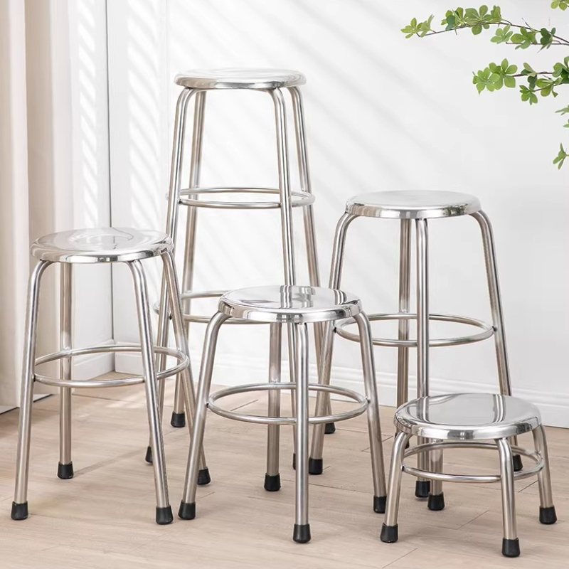 304 Stainless Steel Round Stoo - Home Bar Lounge 리뷰 및 가격
