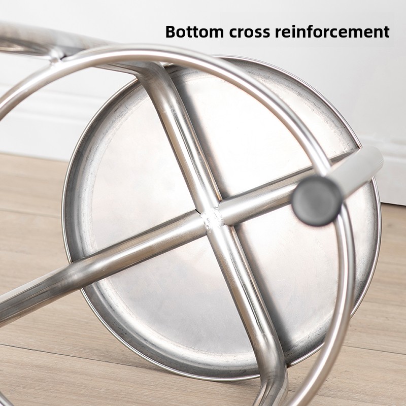 304 Stainless Steel Round Stoo - Home Bar Lounge 리뷰 및 가격