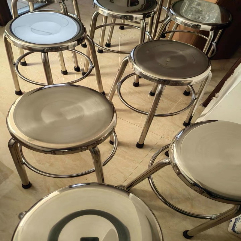 304 Stainless Steel Round Stoo - Home Bar Lounge 리뷰 및 가격