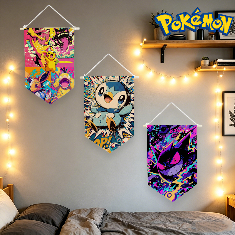 Pokemons Hanging Cloth Anime P - Home Bar Accessories 리뷰 및 가격