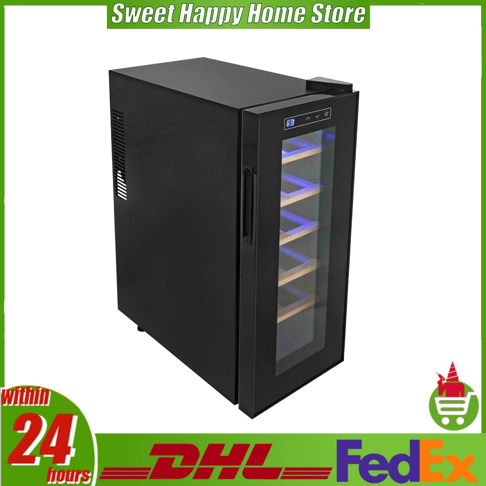 12 Bottle Wine Fridge, Freesta - Home Bar Shelves 리뷰 및 가격