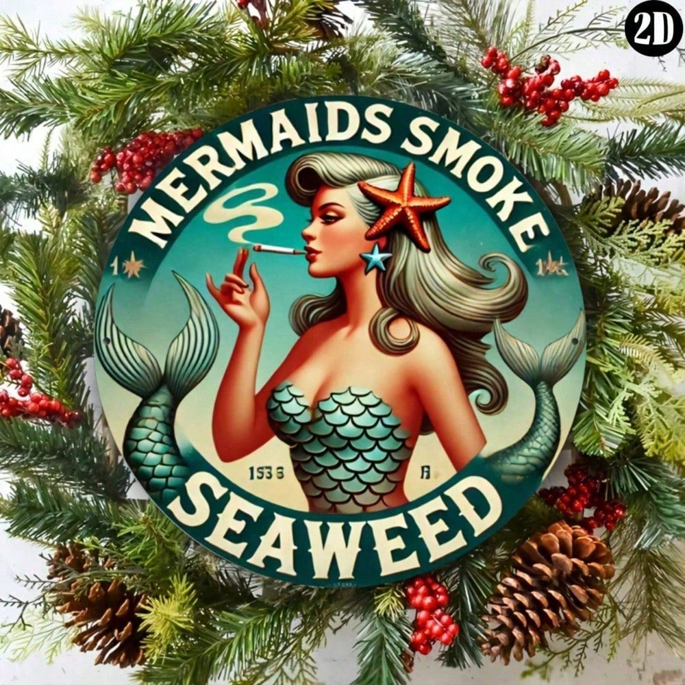 Vintage Mermaid Seaweed Smoke  - Home Bar Cafe 리뷰 및 가격