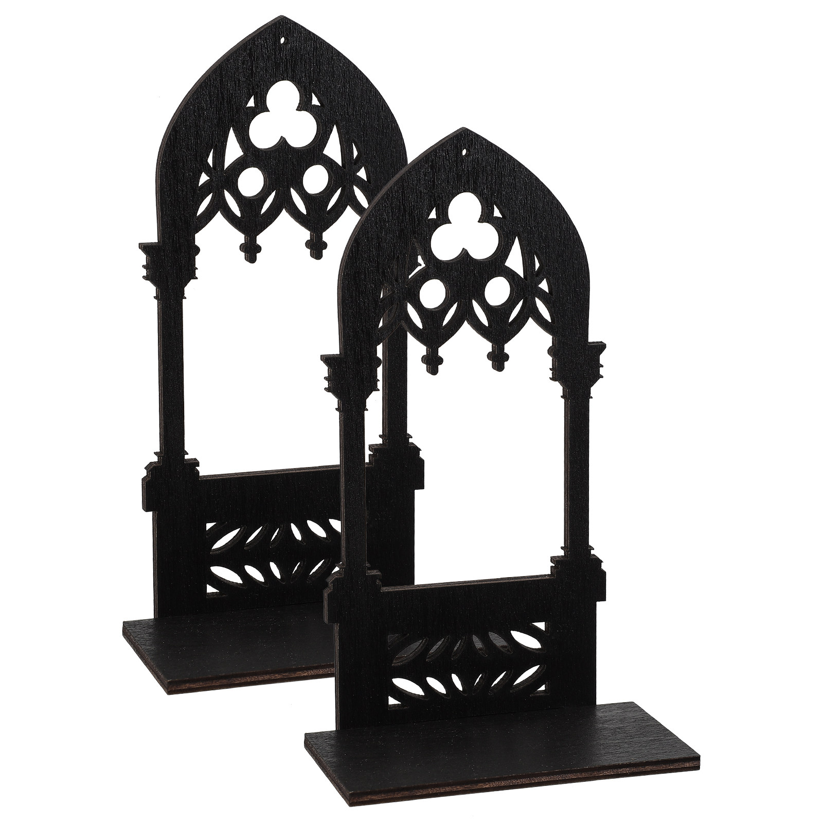 1Pair Gothic Holder Wooden Vin - Home Bar Stand 리뷰 및 가격
