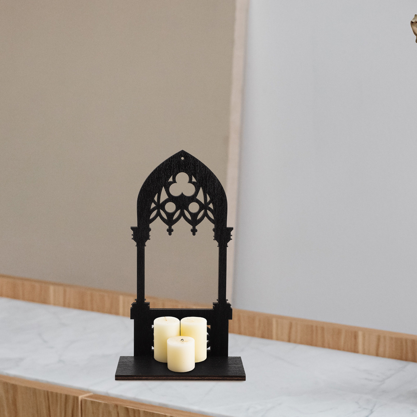 1Pair Gothic Holder Wooden Vin - Home Bar Stand 리뷰 및 가격