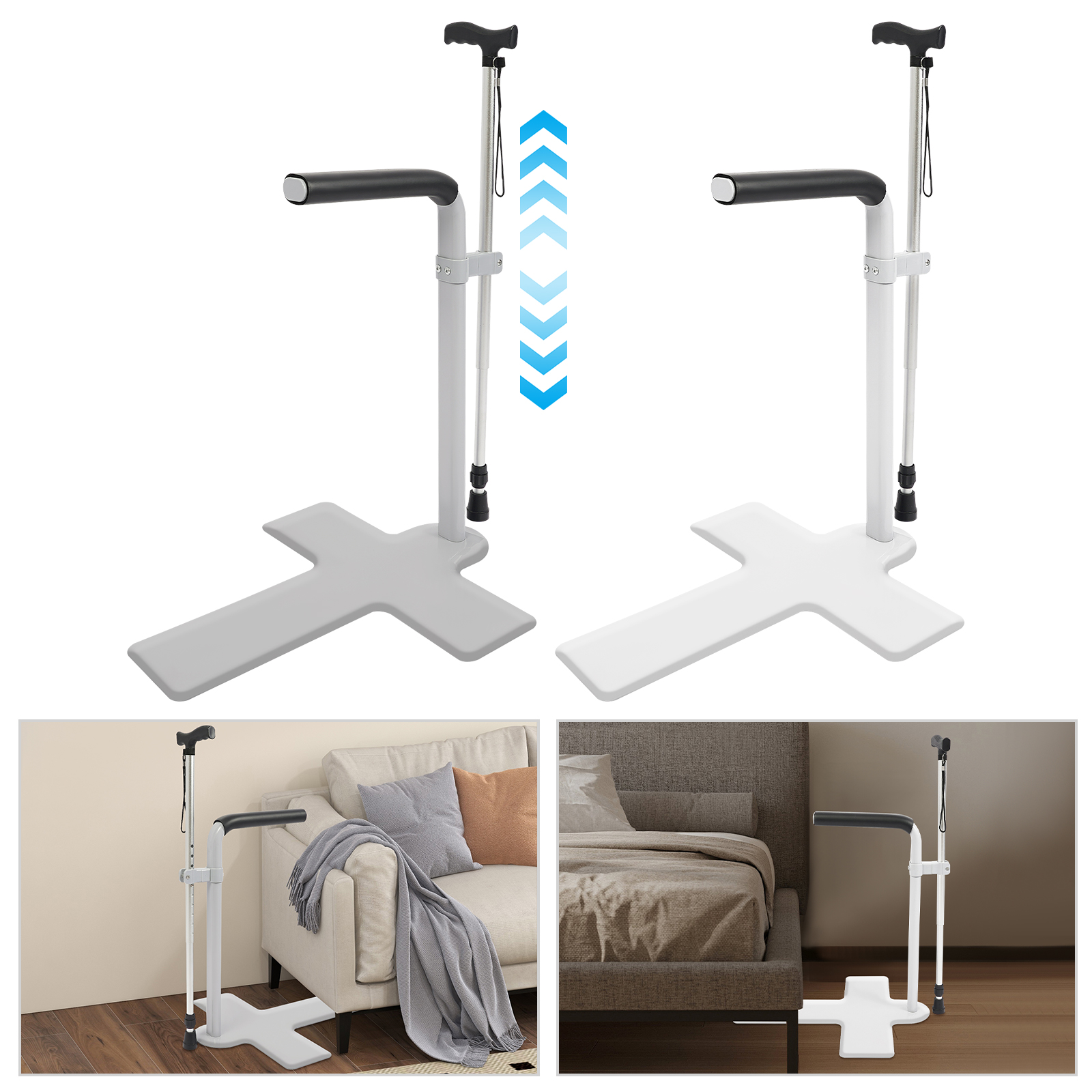 Grey White Carbon Steel Bed So - Home Bar Stand 리뷰 및 가격