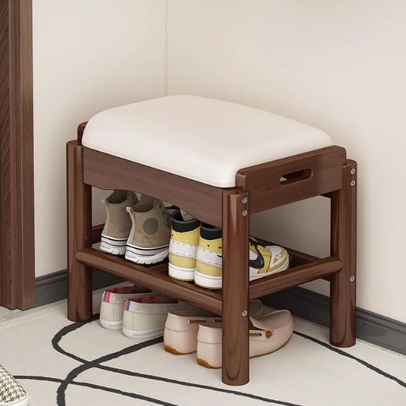 Modern Wood Foot Stool Shoe St - Home Bar Lounge 리뷰 및 가격