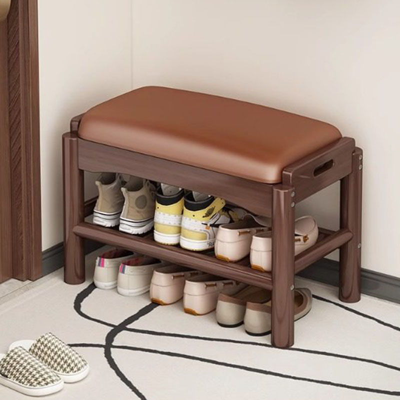 Modern Wood Foot Stool Shoe St - Home Bar Lounge 리뷰 및 가격