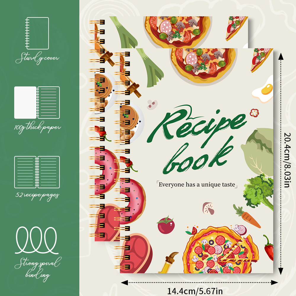 A5 Recipe Book with Full-Color - Cocktail Recipe Book 리뷰 및 가격