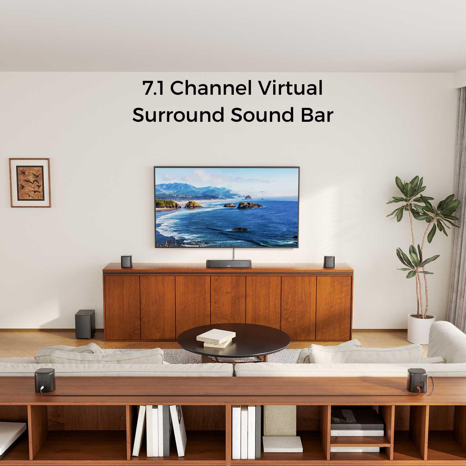 ULTIMEA 7.1 Channel Sound Bar  - Home Bar And Theater 리뷰 및 가격
