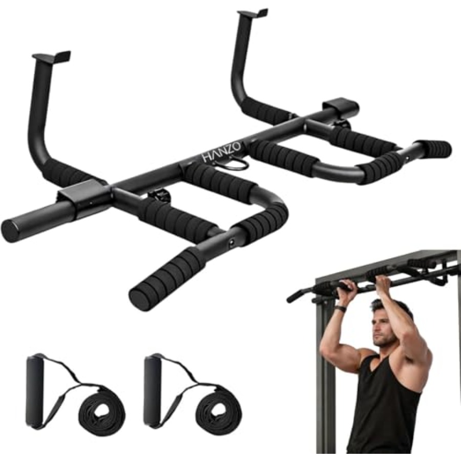 Doorway Pull Up Bar Set with S - Home Bar Setup 리뷰 및 가격