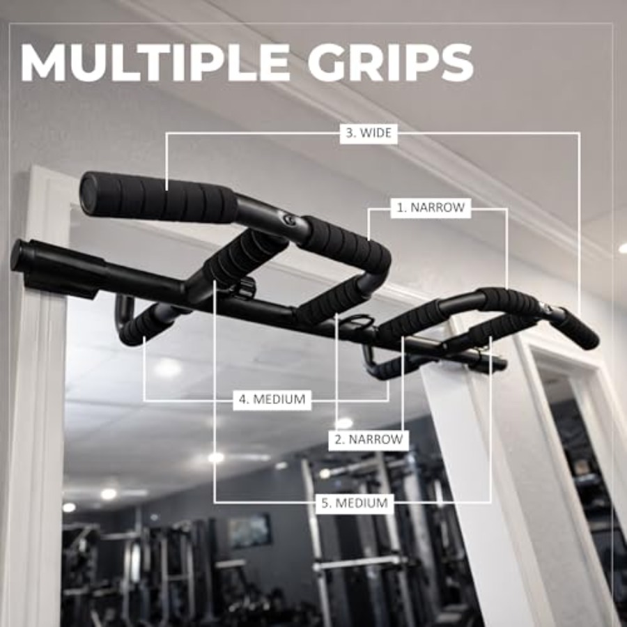 Doorway Pull Up Bar Set with S - Home Bar Setup 리뷰 및 가격