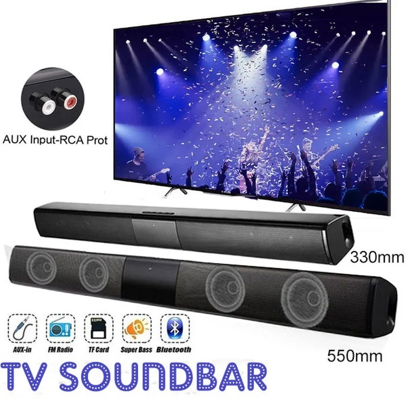 40W High Power Soundbar for TV - Home Bar And Theater 리뷰 및 가격