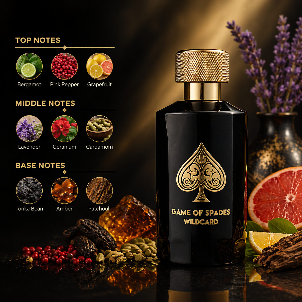 GAME OF SPADES WILDCARD Eau de - Home Bar Accessories 리뷰 및 가격