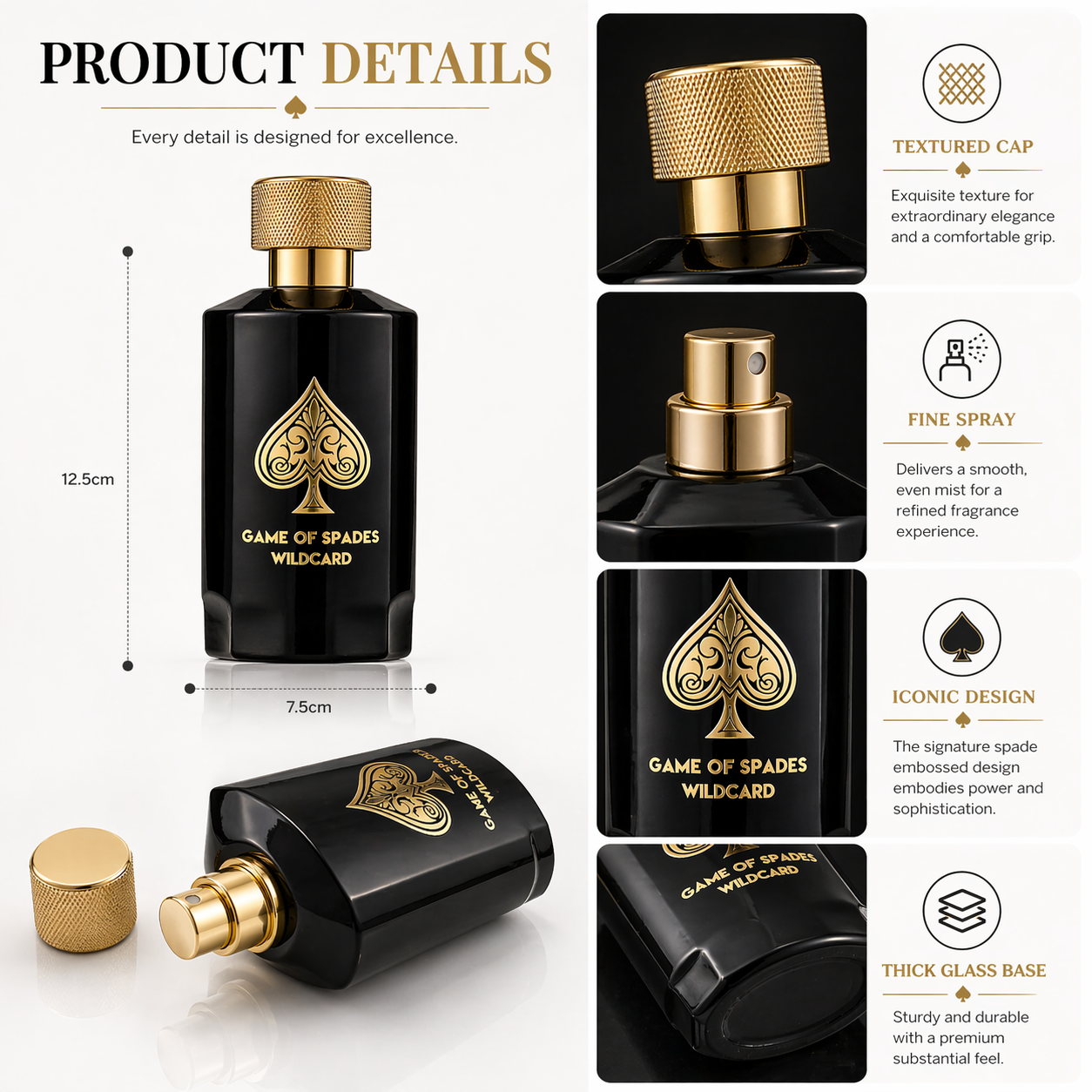 GAME OF SPADES WILDCARD Eau de - Home Bar Accessories 리뷰 및 가격