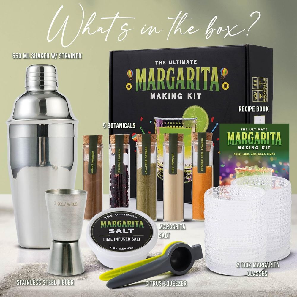 Premium Cocktail Kit with 5 Bo - Cocktail Recipe Book 리뷰 및 가격