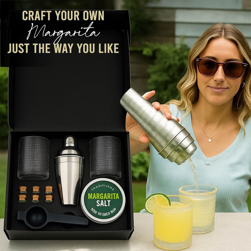 Premium Cocktail Kit with 5 Bo - Cocktail Recipe Book 리뷰 및 가격