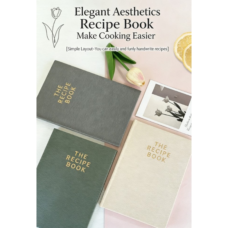 A5 Hardcover Recipe Book - Cus - Cocktail Recipe Book 리뷰 및 가격