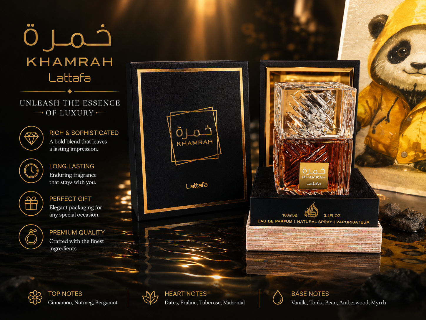 Khamrah Eau De Parfum 100ml -  - Home Bar Accessories 리뷰 및 가격
