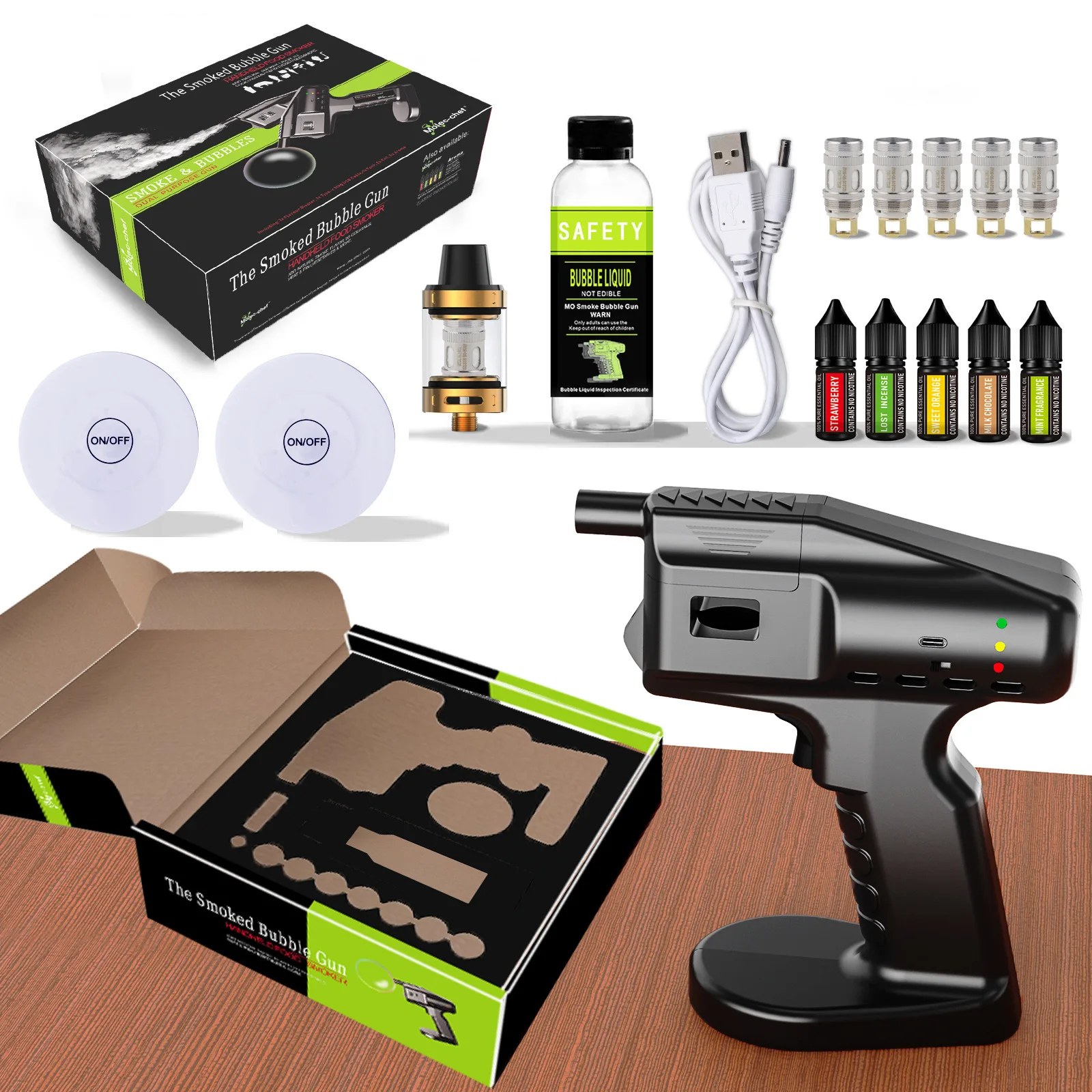 Electric USB Flavour Blaster F - Smoking Gun Kit 리뷰 및 가격