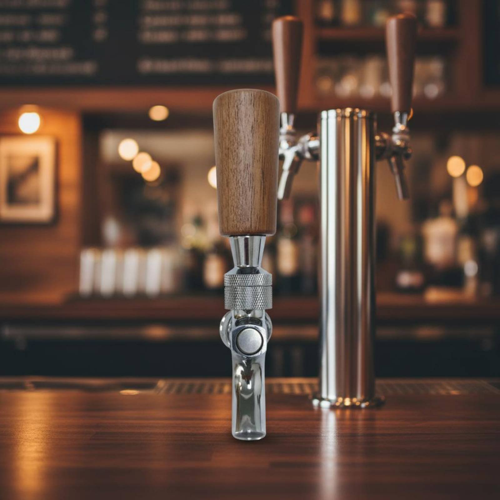 Short Wooden Beer Handle Solid - Home Bar Accessories 리뷰 및 가격