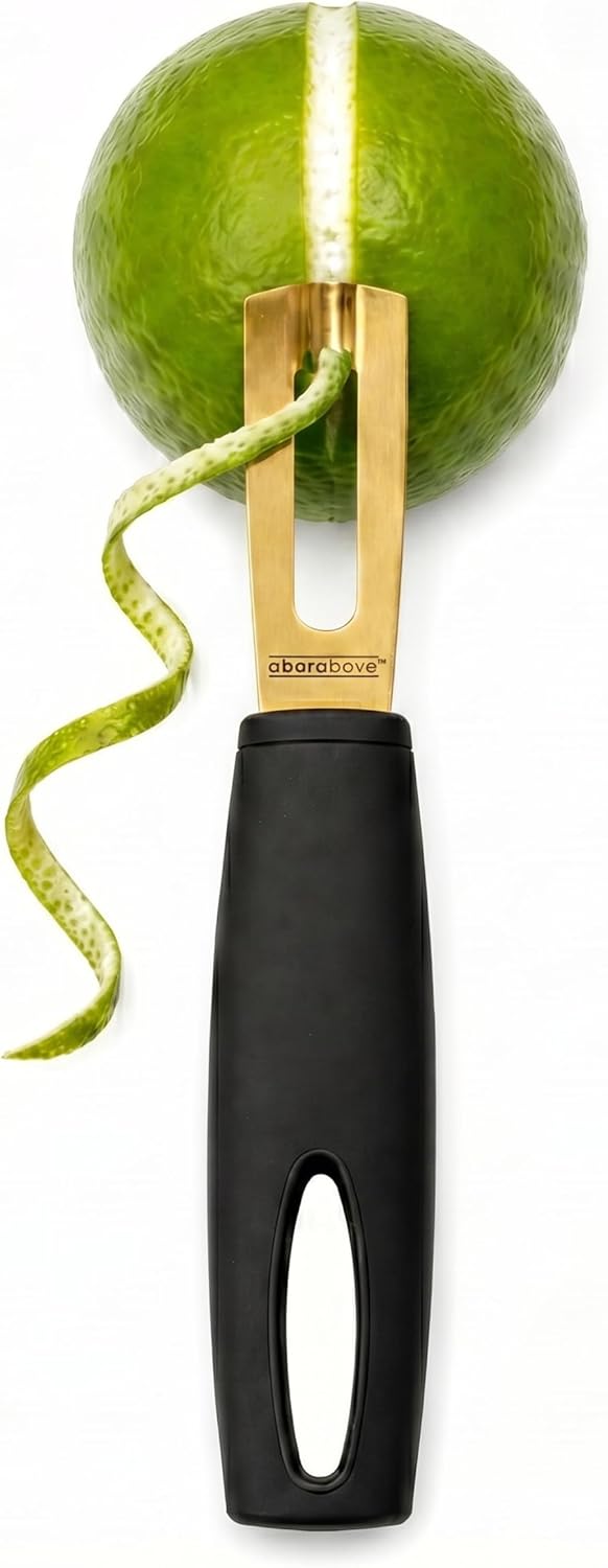 Black Handle Gold Blade Channe - Peeler Channel Knife 리뷰 및 가격