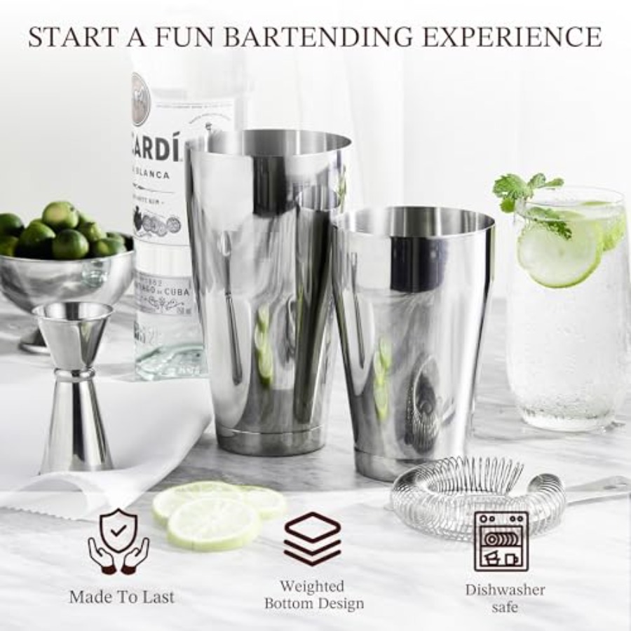 Boston Cocktail Shaker Set 8-P - Boston Shaker Set 리뷰 및 가격