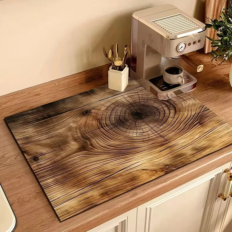 VIKAMA 3D Vintage Wood Grain D - Bar Mat Rubber 리뷰 및 가격