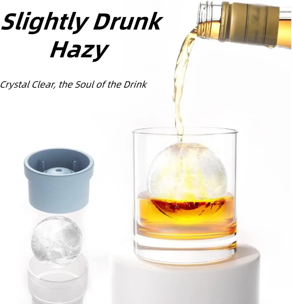 Large Round Silicone Ice Ball  - Home Bar Setup 리뷰 및 가격