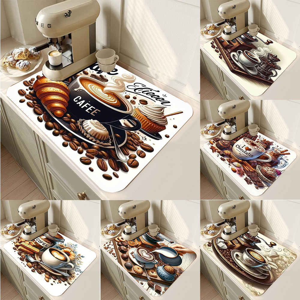 Coffee Cup Drying Mat Non-slip - Bar Mat Rubber 리뷰 및 가격